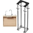thumbnail image 1 of Adjustable Kitchen Sink Support for Portable Wash Basins and Laundry Stations | Sink Support Bracket - Undermount Basin Holder, Non-Slip Mounting Rack, Easy Install Kit(18-22in)Q, 1 of 7