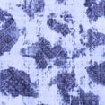 thumbnail image 1 of Ahgly Company Indoor Square Abstract Blue Modern Area Rugs, 7' Square, 1 of 4