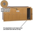 thumbnail image 2 of Salsbury Industries 7 Door Front Load Vertical Mail Center, 2 of 5