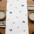 thumbnail image 5 of Table Runners 72 Inches Long Dress Scarves, Blue Purple Floral Farmhouse Kitchen Table Runner, Coffee Tablerunners, Spring Country Hydrangea Flower Truck 16x72 Inch, 5 of 9