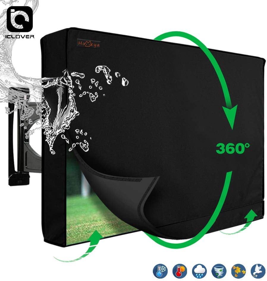 Outdoor TV Cover with Scratch Resistant Liner,iClover Outside
