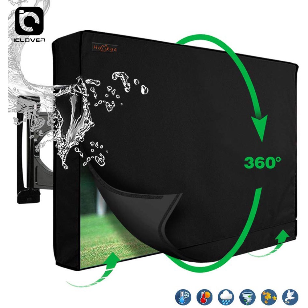 Outdoor TV Cover with Scratch Resistant Liner,iClover Outside