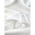thumbnail image 2 of Minerva Core Range 100% Silk Habotai Fabric White - per yard, 2 of 6