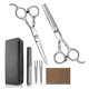 thumbnail image 1 of Professional Hair Cutting Scissors Kit with Thinning Shears & Comb for Home Salon UseHigh-Quality Stainless Steel Barber Shears Set with Ergonomic, 1 of 5