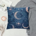 thumbnail image 2 of Throw Pillow Covers Watercolor Abstract Sun and Moon Square Pillow for Home Decor Sofa Car Bedroom Art Painting Pillow, 2 of 5