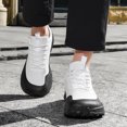 thumbnail image 4 of Plus Size Wide Width Hiking Suitable for Outdoor Mountaineering, Sports & Casual Wear - Anti-Slip Sole, Low-Top Round Toe with Lace-Up Closure, -Terrain Traction for Trekking, Gym & Daily Use, 4 of 9