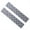 Grey, variant on Riforla 1Pair Cloth Refrigerator Handle Cover Kitchen Utensils Winter Warm Microwave Oven Roaster Door Handle Covers Fridge Decor 6.5X30Cm Grey