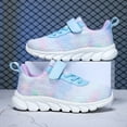 thumbnail image 2 of Otqutp Sneakers for Girls Lightweight Breathable Lace Up Running Shoes Adjustable Strappy Non-Slip Athletic Tennis Shoes, 2 of 5