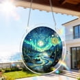 thumbnail image 1 of Atrapasueños de acrílico tipo rompecabezas para colgar en la ventana: kit de manualidades con piezas de acrílico impresas a doble cara para decoración del hogar, decoración de jardín y proyección, 1 of 5