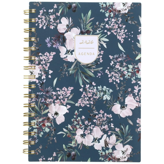 Leah Bisch for Cambridge 2026 Weekly Monthly Planner Calista Floral Small 5 12 x