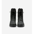 thumbnail image 3 of Cole Haan Piedmont Stitchlite Combat Black Lace Up Stacked Block Heel Ankle Boot (Black, 7), 3 of 6