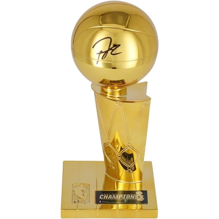 Giannis Antetokounmpo Milwaukee Bucks Autographed NBA Larry O Brien Replica Trophy – Fanatics Authentic Certified