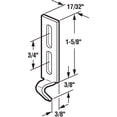 thumbnail image 2 of Paquete de 2 unidades de acero inoxidable galvanizado Latch Keeper Prime-Line, 2 of 2