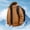 Coffee, variant on Men's Waterproof Ski Jacket Padded Warm Lined Winter Jacket, Hooded Parker Windproof Jacket for Outdoor Snow Sports Black