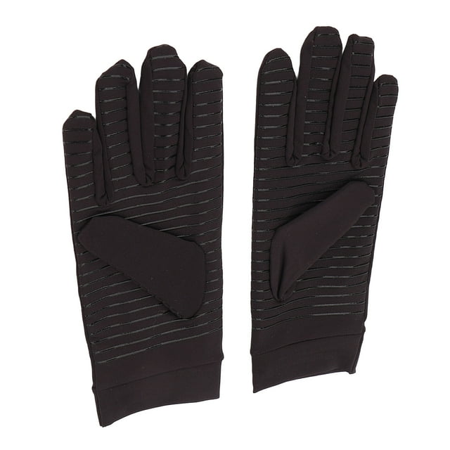 Full Finger Compression Gloves, Copper Arthritis Gloves Portable Soreness Relief Safe Soft For Cycling M,L,XL