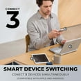 thumbnail image 4 of Technics HiFi True Wireless Multipoint Bluetooth Earbuds with Noise Cancelling, 3 Device Multipoint Connectivity, Wireless Charging, Impressive Call Quality, LDAC Compatible (Blue), 4 of 4