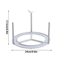 thumbnail image 2 of Wzzjkit Kitchen Bowl and Drainage Rack Bowl and Bird Storage Rack Pot Lid Storage Rack Mini Drainage Rack for Dishes Kitchen Accessories, 2 of 2