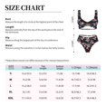 thumbnail image 6 of Honeii Surfing Santa Print Women’s Bikini Set,Two Piece Swimsuit Bathing Suits,Stylish High Elasticity Swimwear for Beach and Pool, 6 of 7