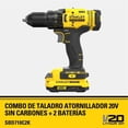 thumbnail image 3 of Kit Atornillador Inalámbrico Brushless Stanley Batería 20V SBD710C2K, 3 of 4