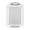 White, variant on Black Plastic Serving Tray Set with Grip Handles Dishwasher Safe for Food Prep Breakfast in Bed