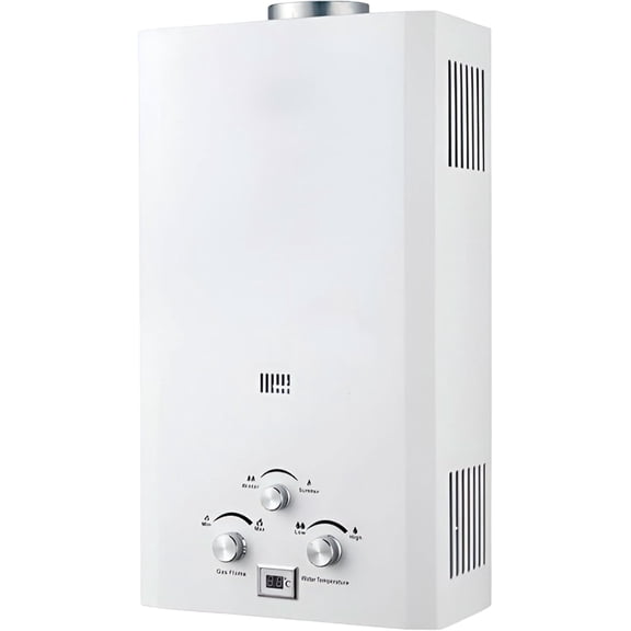 Calentador Eléctrico Bluelander para Hogar 12 Litros, Boiler de Paso, Boiler Eléctrico, Calentador de Agua