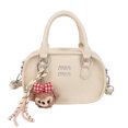 thumbnail image 5 of Bolso de bolos pequeño con textura de alta calidad para mujer, nuevo bolso bandolera cuadrado pequeño, versátil y elegante, bolso de hombro 2025, 5 of 5