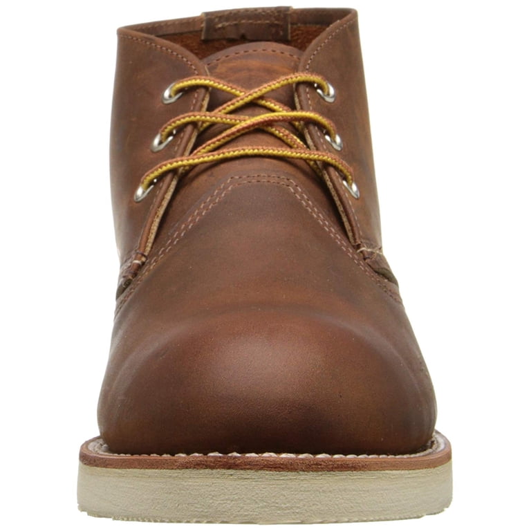 Red Wing 3137: Mens Heritage Work Chukka Copper Rough  display picture 3