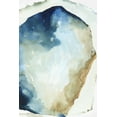 thumbnail image 2 of PI Studio 11x14 Gold Ornate Wood Framed with Double Matting Museum Art Print Titled - Shapes of Blue Watercolor II, 2 of 4
