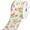 Peach, variant on HOMEFORD Spring Birds Flower Stems Satin Wired Ribbon, 2-1/2-inch, Lavender