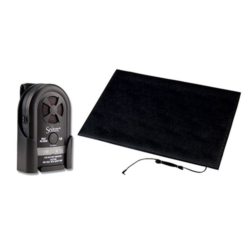 Secure Floor Mat Alarm Set 24" x 36" Alarming Floor Mat For Fall