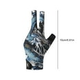 thumbnail image 2 of BLEEUS Left Hand Billiard Glove 3 Finger Snooker Cue Sport Glove Billiard Pool Glove(a) Sporting Supplies (A), 2 of 10