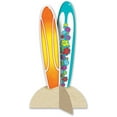 thumbnail image 2 of Tropical Luau Party 3-D Surfboard Centerpiece Party Decoration, 2 of 2