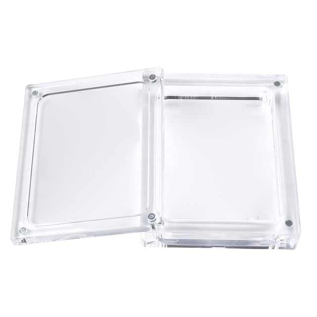 Exquisite Acrylic Gem Box Display Case Necklace Jewelry Storage Holder Accessory