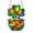 A-4A Home Decor, variant on St. Patrick's Day 2D Acrylic Disc Pendant with Faux Four-Leaf Clover Design Window Porch Chain Outdoor Hanging Decoration Green Living Room Decor