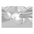 thumbnail image 3 of Tiptophomedecor 3D Illusion Wallpaper Wall Mural - White Corridors, 3 of 4
