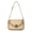 Khaki, variant on Beach Bag for Women Summer Purse Woven Vacation Handbags Leather Wicker Crossbody Bag for Spring 2025