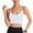 White, variant on Womens Bras under $5! Xqxayjr Sports Bras for Women Spaghetti Strap Padded Wireless Camisoles Basic Bras Padded Yoga Bra Crop Tank Tops for Teen Girls