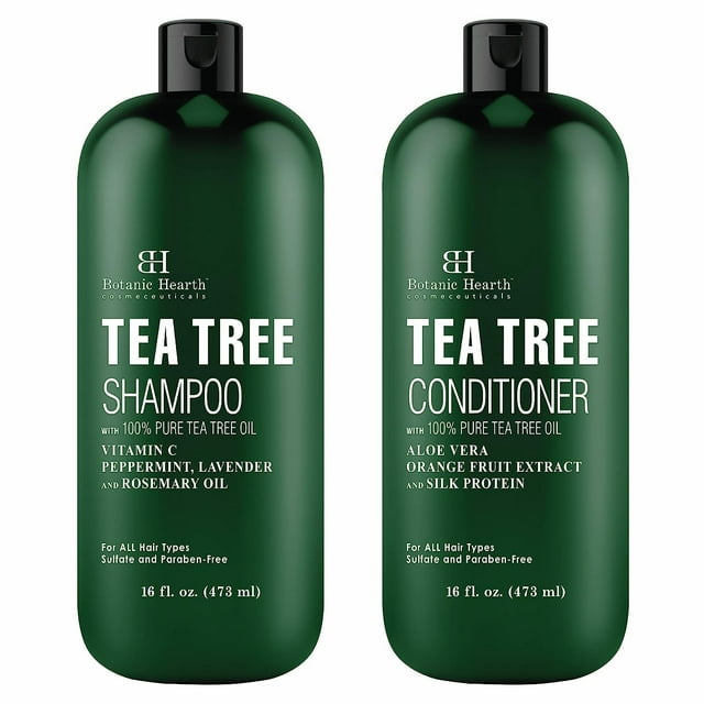 Set de champú y acondicionador Botanic Hearth Tea Tree Oil 480 ml