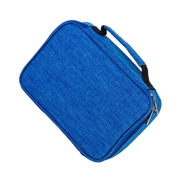 Naiovety Organizador de almacenamiento de alta capacidad de poliéster para útiles escolares Bolsa de almacenamiento duradera de gran capacidad Type3 NO3