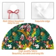 thumbnail image 4 of KLL 48" Christmas Tree Skirt Cute Tribal Leopards Xmas Tree Skirts Mat for New Year Xmas Holiday Party Indoor Outdoor Home Decoration, 4 of 7