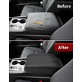 thumbnail image 6 of KBH Center Console Cover for Honda Pilot Accessories 2023-2026 & Ridgeline/Passport 2024-2026, Leather Armrest Cover Anti-Scratch Middle Console Pad Protector, Black, 6 of 8