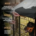 thumbnail image 5 of PET GAZEBO INDOOR AND OUTDOOR OCTAGONAL DOG KENNEL WITH POLYESTER COVER AND SIDE SUNSHADE, 5.5FT, 5 of 10