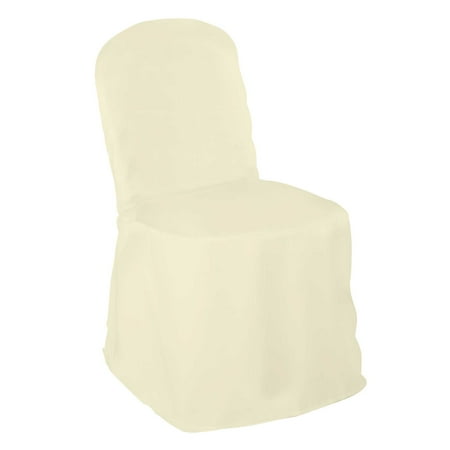 Lann S Linens 10 Elegant Wedding Party Banquet Chair Covers Lann S Linens 10 Elegant Wedding Party Banquet Chair Covers Polyester Cloth Multiple Colors