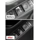 thumbnail image 5 of Window Switch Button Covers for Mercedes Benz W204 W212 C E GLK Class, Front Left+Right Window Switch Repair Button Caps, 5 of 5