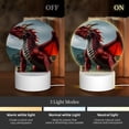 thumbnail image 3 of Sikiie Majestic Red Dragon Acrylic Night Light Gift Custom Acrylic Night Light LED Lights for Bedroom Home Office, 3 of 9