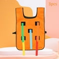 thumbnail image 6 of Kokiya Kids Catching Tail Vest Catches Tail Game for Camping Holiday Family Reunion Orange, 6 of 9