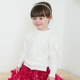 thumbnail image 4 of Gibobby Sweater Toddler Sweater Toddler Girl Boy Baby Kids Autumn And Winter Sweater Color Cardigan Solid Color Cardigan Kids Sweater(18-24 Months,White), 4 of 5