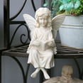 thumbnail image 5 of Sitting Fairy Garden Statue Resin Reading Girl Outdoor Statue Yard Lawn Art Sculptures Home Decor, 5 of 8