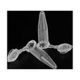 thumbnail image 2 of Riwesomey Tubo de centrífuga 100x Tubos de microcentrífuga a prueba de fugas de un solo Contenedor químico de laboratorio Suministros de Type6 NO6, 2 of 6
