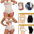 thumbnail image 4 of Shapewear for Women Tummy Control High-Waisted Power Panties (Regular and Plus Size）, Body Shaper Shorts Waist Trainer Panty, 4 of 9